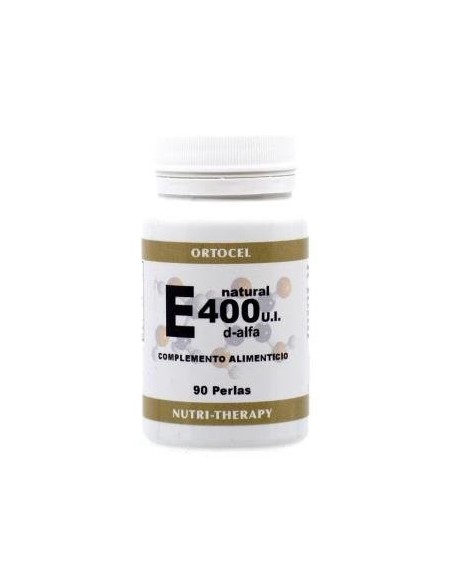Vitamina E 400Ui D-Alpha (Natural) 90 Perlas Ortocel Nutri-Therapy