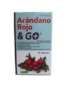Arandano 30 Cápsulas  Pharma & Go