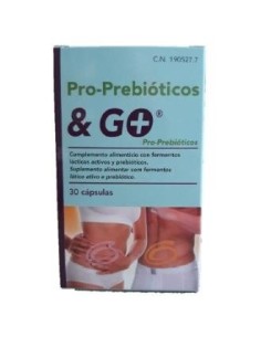 Pro-Prebioticos 30 Cápsulas  Pharma & Go