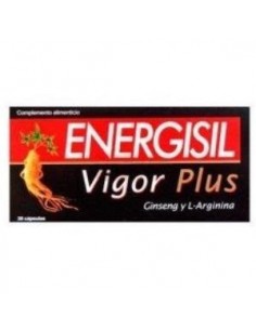 Energisil Vigor Plus (Ginseng+Arginina) 30 Cápsulas  Energisil