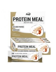 Protein Meal Barritas Banofee 12Uds. Pwd Nutrition