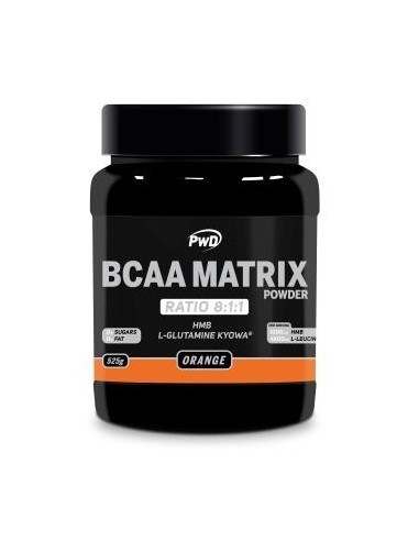 Bcaa Matrix Sabor Naranja 525 Gramos Pwd Nutrition