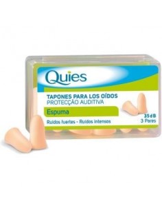 Tapones Espuma Color Carne 6 Unidades Quies Quies