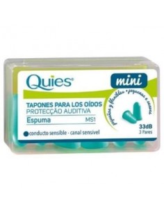 Tapones Espuma Mini 6 Unidades Quies Quies