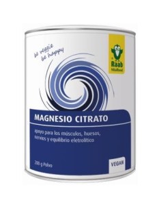 Citrato De Magnesio Polvo 200 Gramos Sg Vegan Raab Vitalfood
