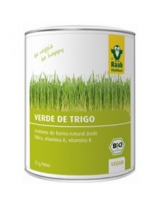 Verde De Trigo Polvo 75 Gramos Bio Sg Vegan Raab Vitalfood