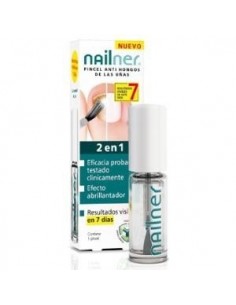 Nailner Pincel 2 En 1 Antihongos 5 Mililitros Nailner