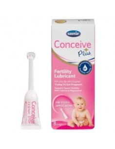 Lubricante Conceive Plus 8 Aplicadores Unidosi Sasmar