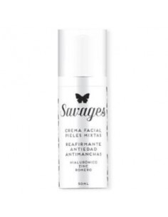 Crema Facial Antiedad Pieles Mixtas 50 Mililitros Savages