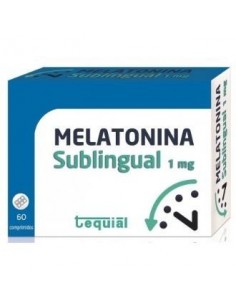 Melatonina 1Miligramos 60 ComprimidosSublinguales Tequial