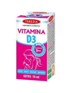 Vitamina D3 Gotas 10 Mililitros Terezia