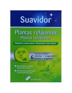 Suavidor Plantas Relajantes 45 Cápsulas  Urgo