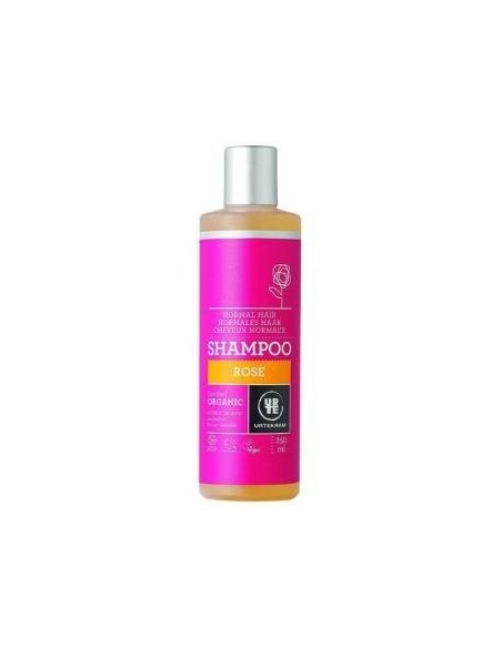 Champu Rosas Cabello Normal 250 Mililitros Eco Vegan Urtekram