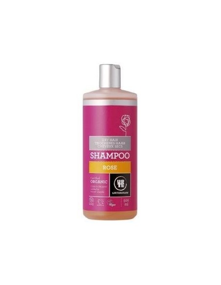 Champu Rosas Cabello Seco 500 Mililitros Eco Vegan Urtekram
