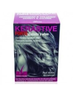 Kerastive Forte Cynatine 60 Cápsulas  Vaminter