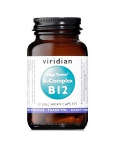 High Twelve B12  Con B Complex 30 Cápsulas Veg. Viridian