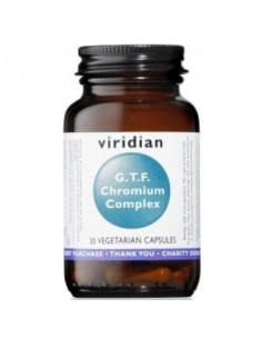 Gtf Cromo Complex 30 Cápsulas Veg. Viridian