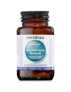 Synerbio Saccharomyces Boulardi 30 Cápsulas Veg. Viridian