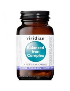 Hierro Balanceado Complex 30 Cápsulas Veg. Viridian