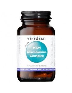 Glucosamina Msm 30 Cápsulas Veg. Viridian