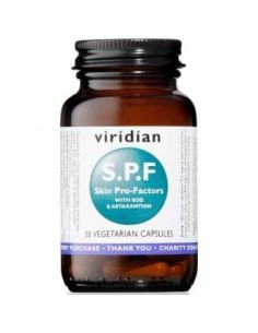 Spf Skin Pro-Factors 30 Cápsulas Veg. Viridian