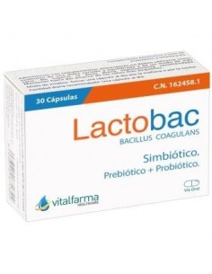 Lactobac 30 Cápsulas  Vitalfarma