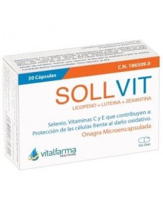 Sollvit 30 Cápsulas  Vitalfarma