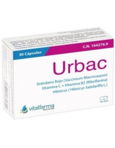 Urbac 30 Cápsulas  Vitalfarma