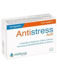 Antistress Actif 30 Cápsulas  Vitalfarma