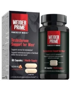 Weider Prime Testosterona Hombre 60Cap. de Weider