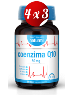 Pack 4x3 uds Coenzima Q10...