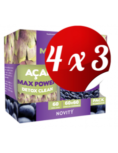 Pack 4x3 uds Acai Max Power...