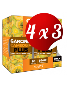 Pack 4x3 uds Garcinia...