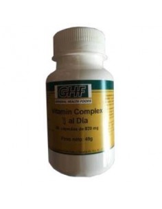 Vitamin complex 820mg 60 capsulas GHF