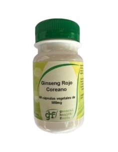Ginseng rojo 500mg 60 capsulas GHF