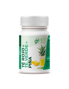 Te verde, te rojo y piña 500mg 60 capsulas GHF