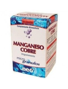Manganeso-Cobre Microgranulos Neo 50Cap. de Neo