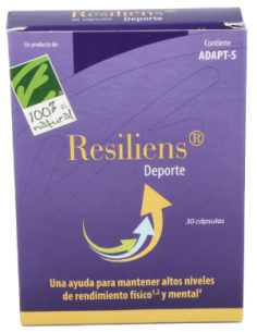 Resiliens® Deporte 30. Caja con 30 cápsulas (en blíster)