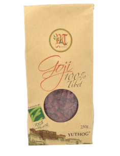 Goji Yuthog 250g. Bolsa de 250g   (Ped. Mínimo 1 caja: 12 ud.)
