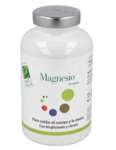 Magnesio 180. Bote con 180 cápsulas