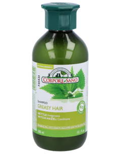 Champu Cabellos Grasos Ortiga, Hamamelis Cosmos Organic 300 ml de Corpore Sano