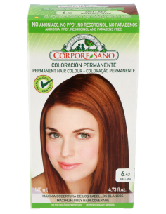 Tinte Permanente Avellana (6.43) 140 ml de Corpore Sano