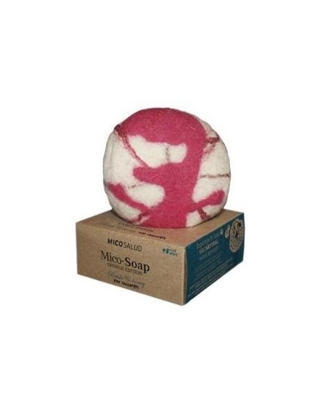 Mico soap esponja dino (resihi & miel) de hifas da terra - h