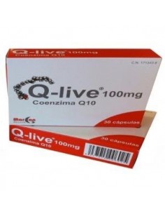 Q-Live Coq10 100Mg. 30 capsulas de Margan
