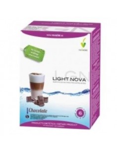Light Nova Batido Chocolate 6S Sobres de Novadiet