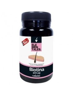 Biotina 500Mcg 120 Comprimidos Elementales de Novadiet