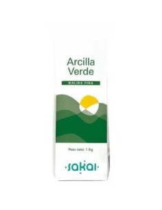 Arcilla Verde Fina1 Kg de Sakai