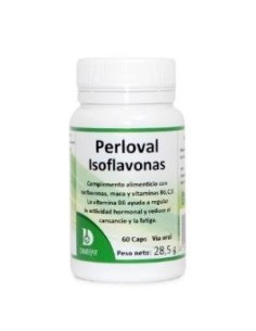 Perloval - Isoflavonas Frasco 60 cápsulas vegetales de Dimefar