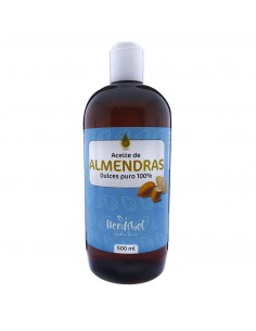 Aceite Almendras 500 Ml 100% Puro De Herdibel