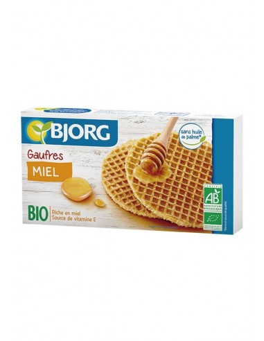 Waffles Con Miel Bio, 175 G de Bjorg